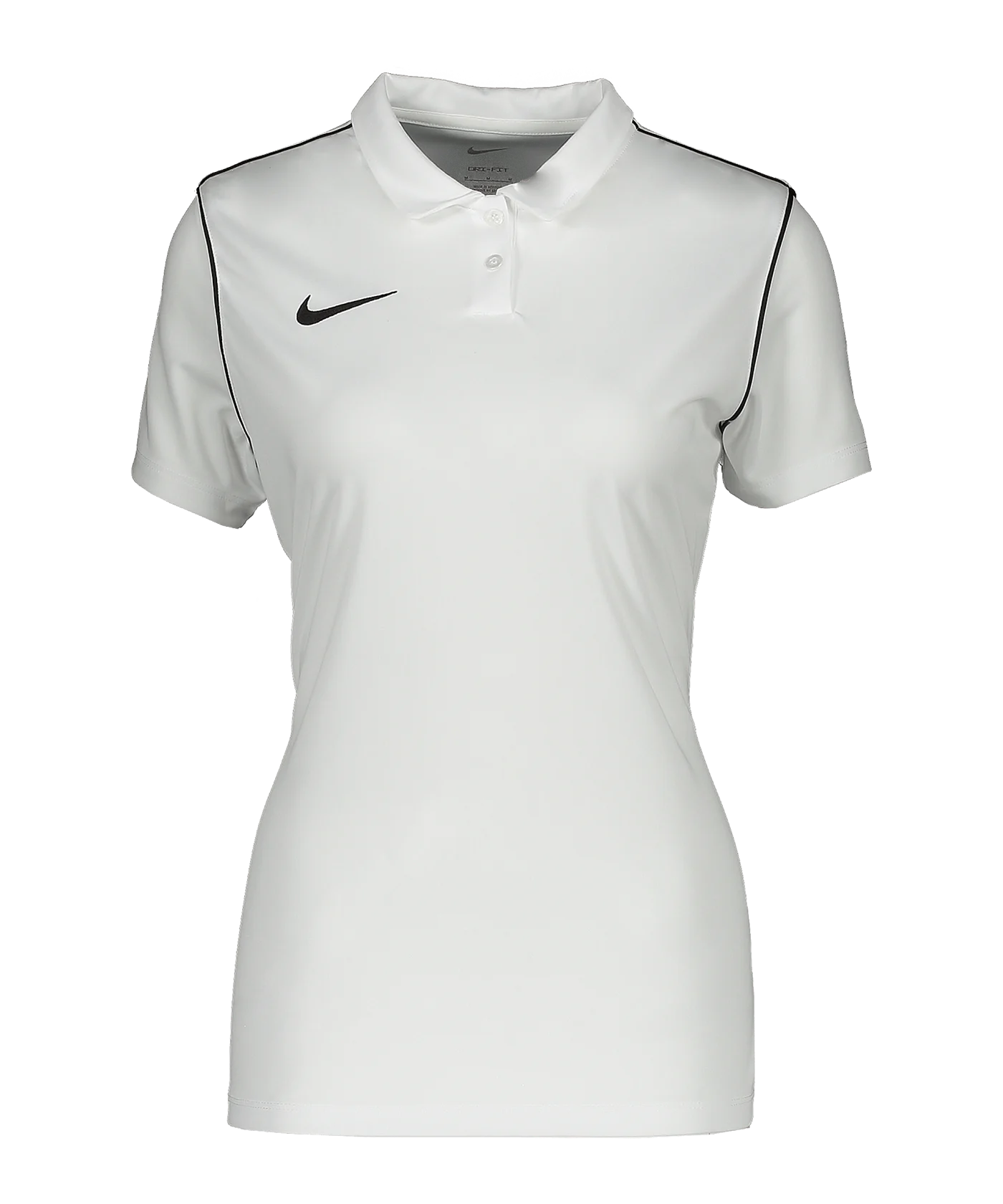 Nike Park 20 Poloshirt Damen Weiss Schwarz F100