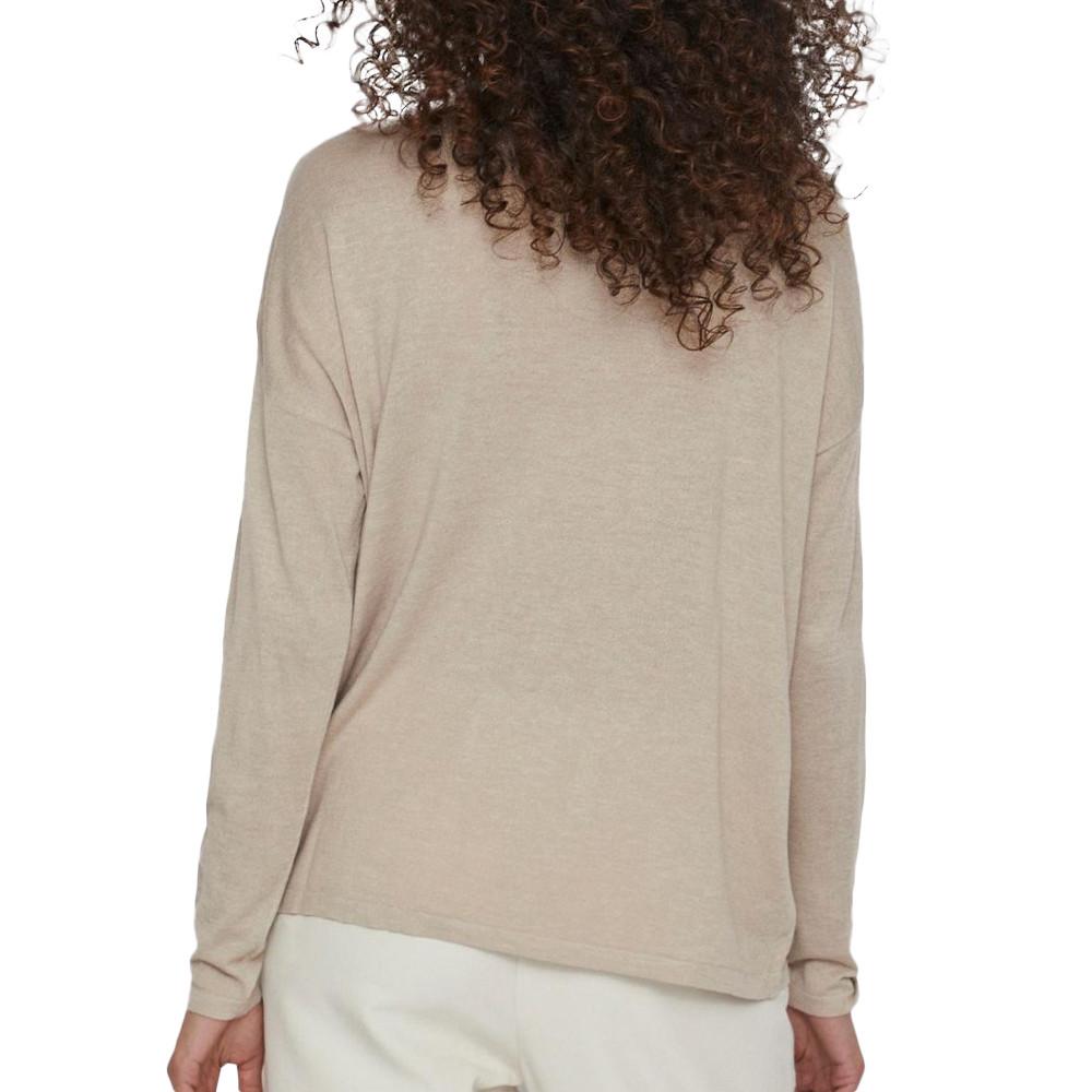 Vila Pull Beige Femme Vila Bella
