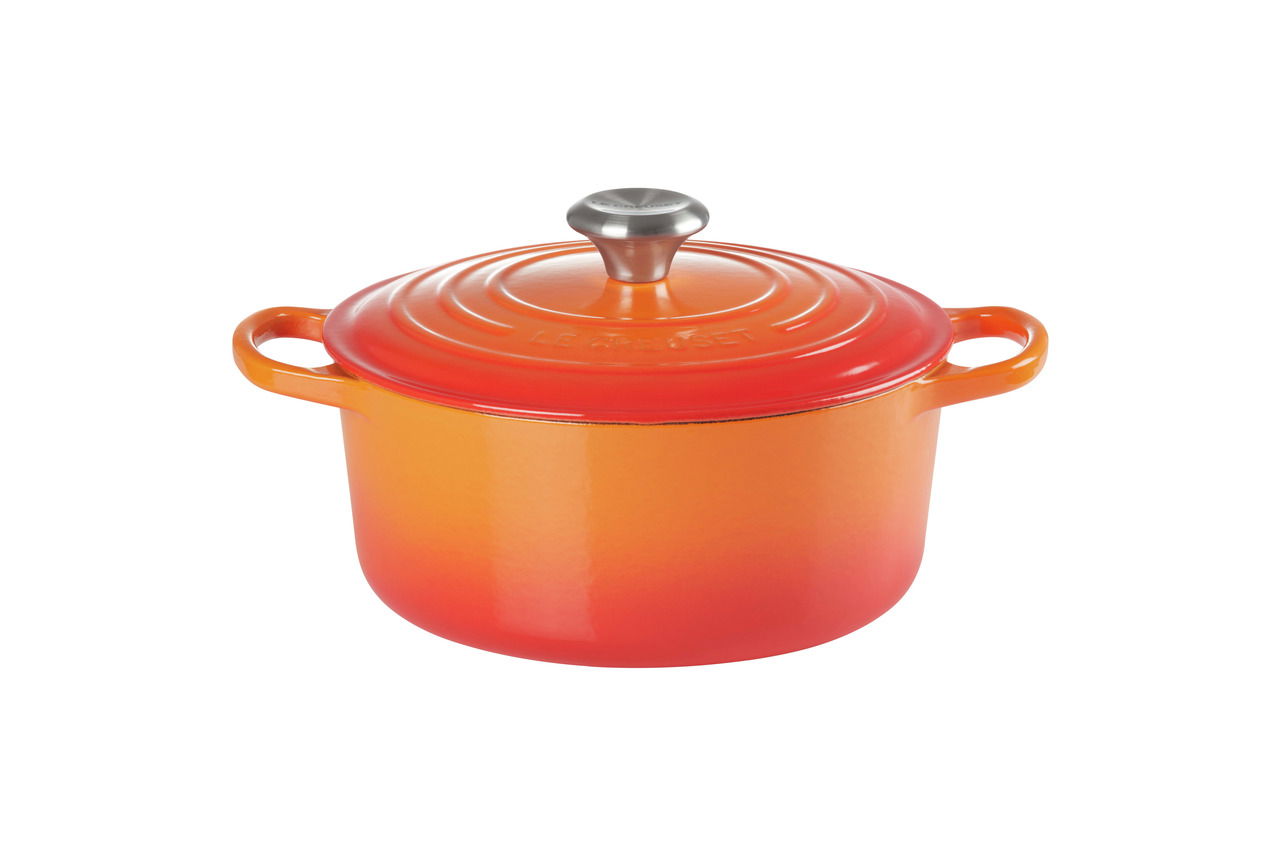LE CREUSET Gourmet-Bräter 30cm Ofenrot SIGNATURE