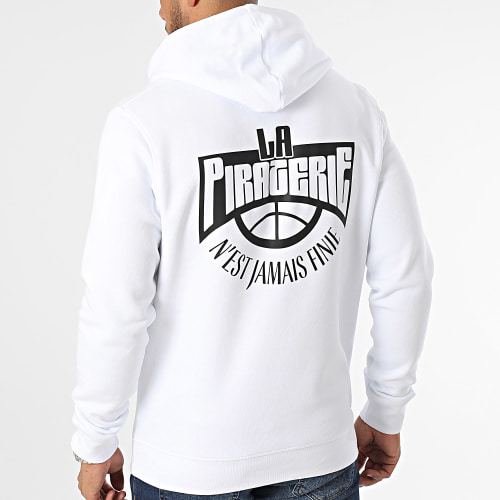 Sweat Capuche All Star Blanc Noir