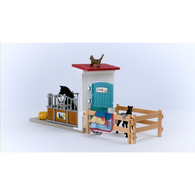 HORSE CLUB - Pferdebox mit Stute und Fohlen