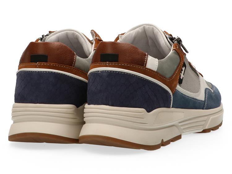 Australian Footwear 15.1682.02 Connery WijdteK KB3 Grey-Blue-Tan