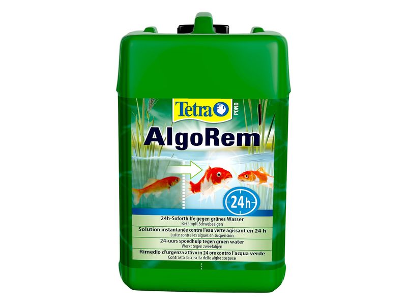 Tetra Algenvernichter Pond AlgoRem, 3 l Algenbekämpfungsmittel für Gartenteiche