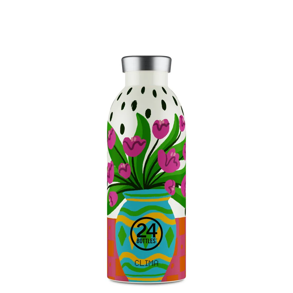 24Bottles  Fiori rosa Clima termoflaske - 500 ml