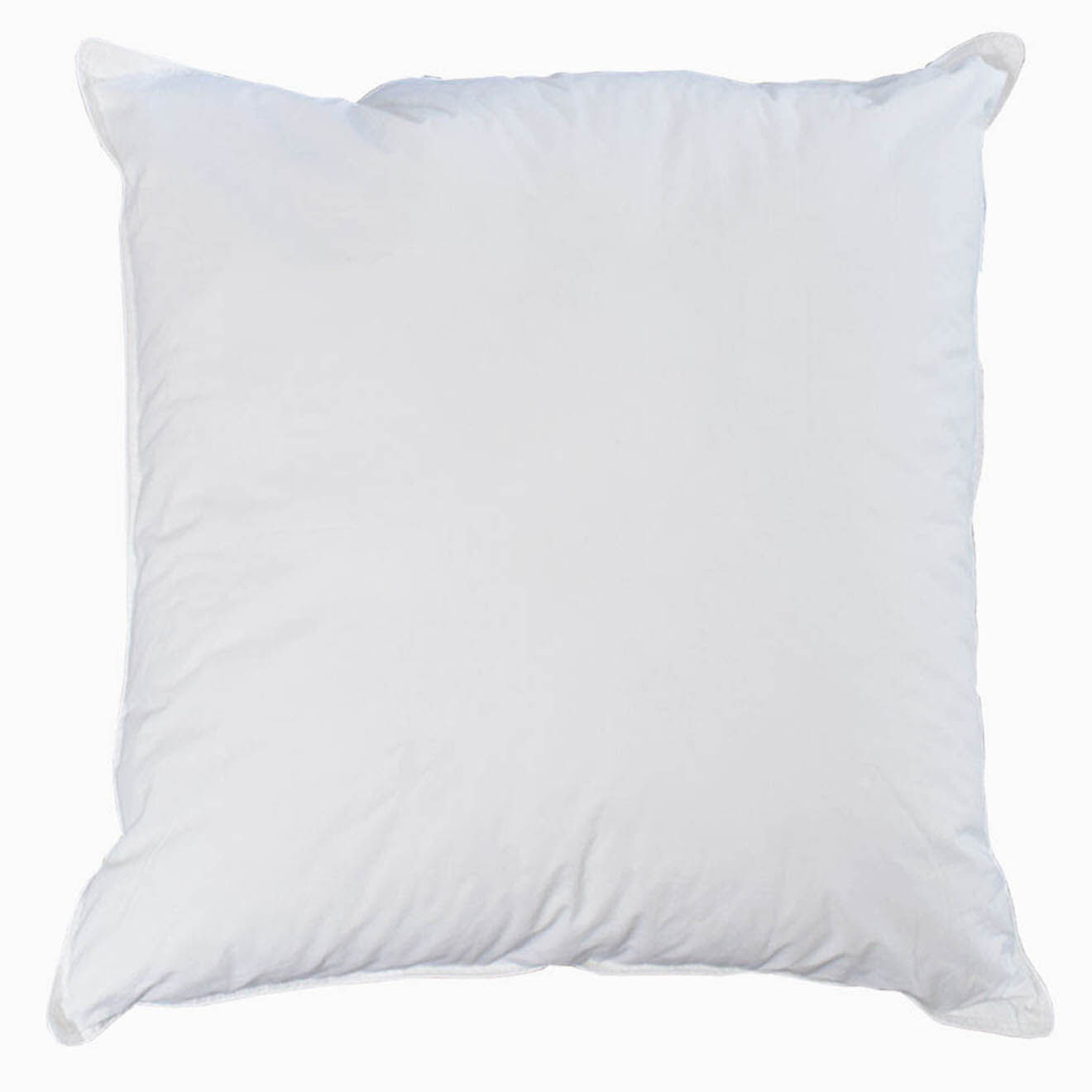 Perle de Coton Oreiller uni blanc