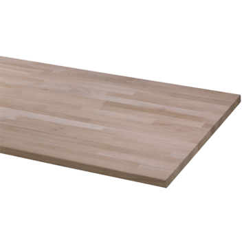 Werkblad massief eiken 250x61 cm 26 mm
