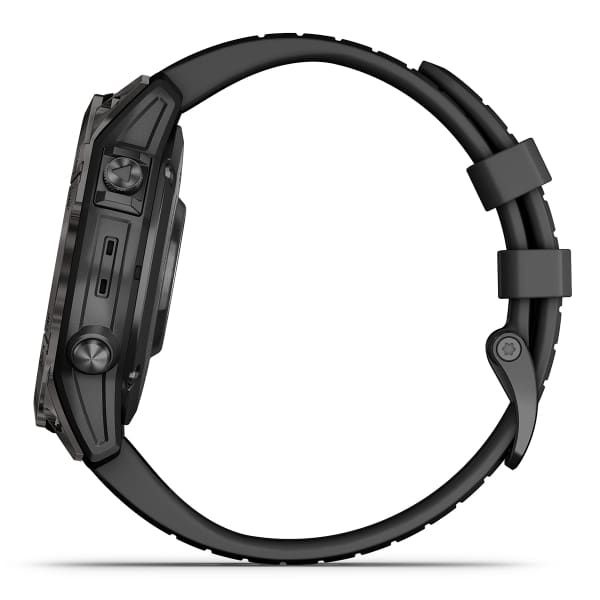 Montre cardio GPS GARMIN EPIX PRO (G2) 47MM SAPPHIRE SAPPHIRE CARBON GREY DLC TITANE BLACK