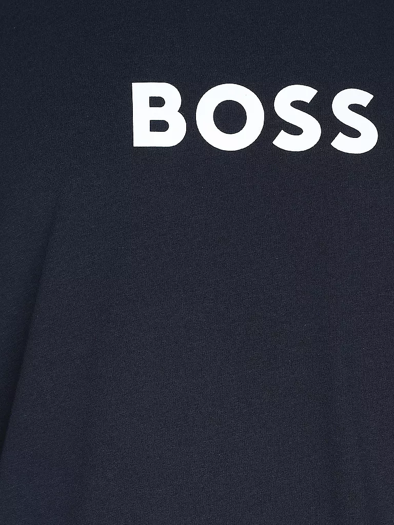 BOSS Pyjama EASY LONG SET blau