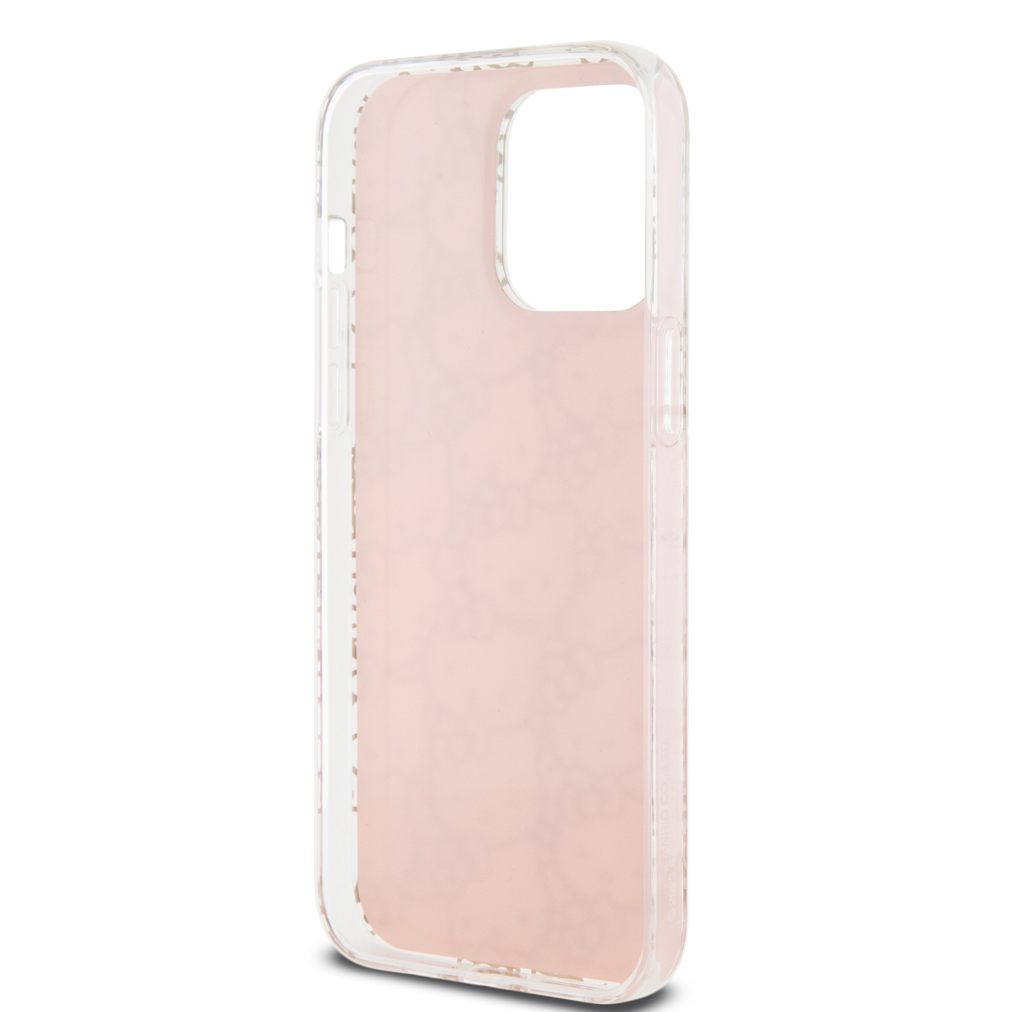 iPhone 15 Pro Max Hardcase Hülle Gradient Electrop Crowded Kitty Head (HKHCP15XHCHPEP) - Rosa / Transparent