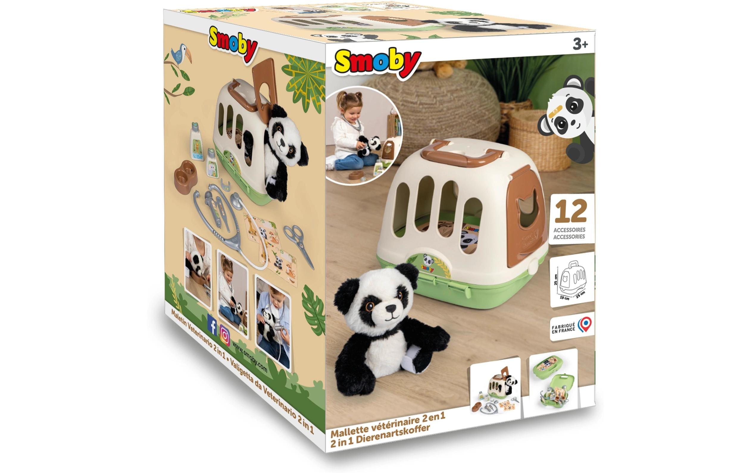 Tierarzt Koffer mit PandaVeterinärkoffer