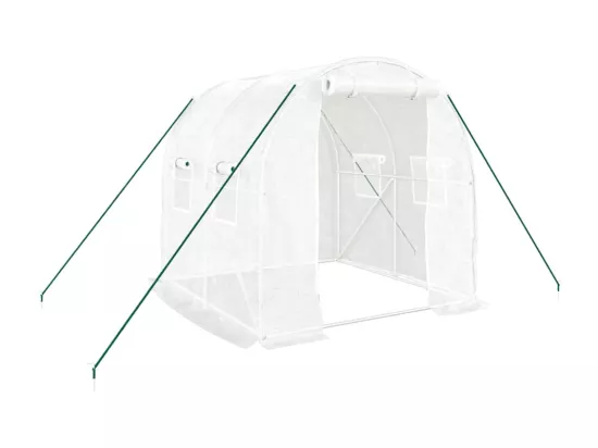 Serre tente abri plante blanche 2 x 2 x 2 cm 02_0044583