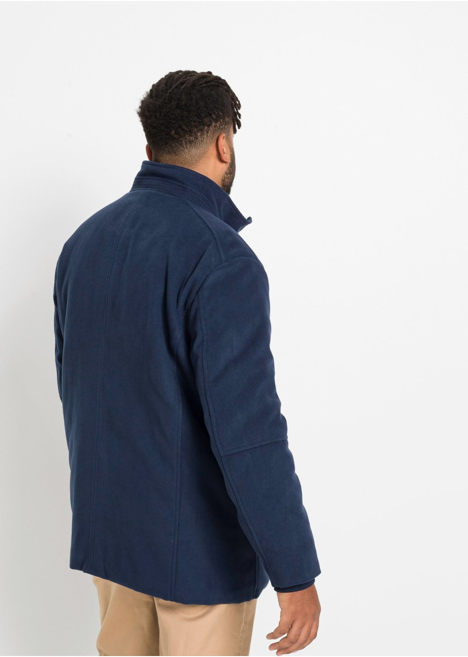 Veste outdoor en imitation laine