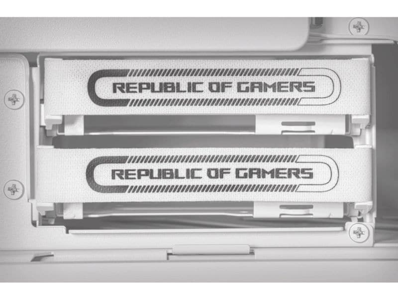 ASUS ROG PC-Gehäuse ROG Hyperion GR701 Weiss Premium-Tower mit großzügigem Innenraum und optimierter Kühlung