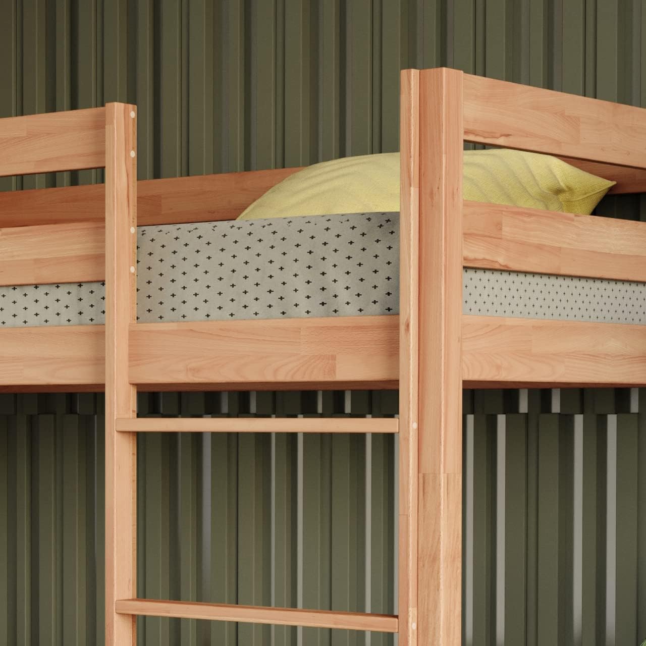 Krok Wood Etagenbett Kinderbett Doppelbett Jugendbett Sydney aus Massivholz in Buche 90×200×160 cm