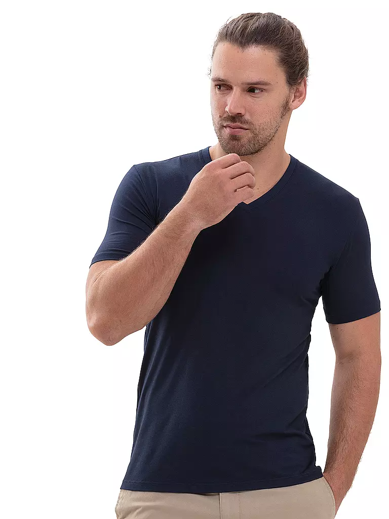 MEY Hybrid T-Shirt blau