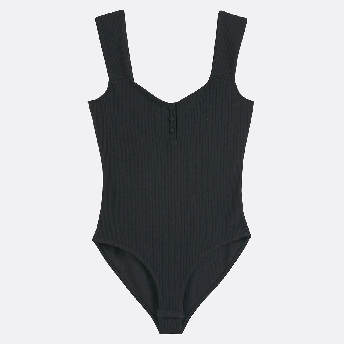 COLEÇÕES LA REDOUTE<br>Body sem mangas com decote quadrado