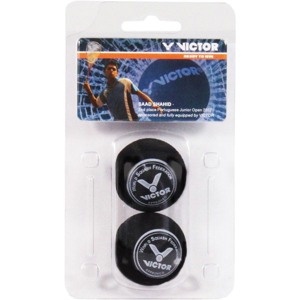 Victor Squashball Red 2-Pak