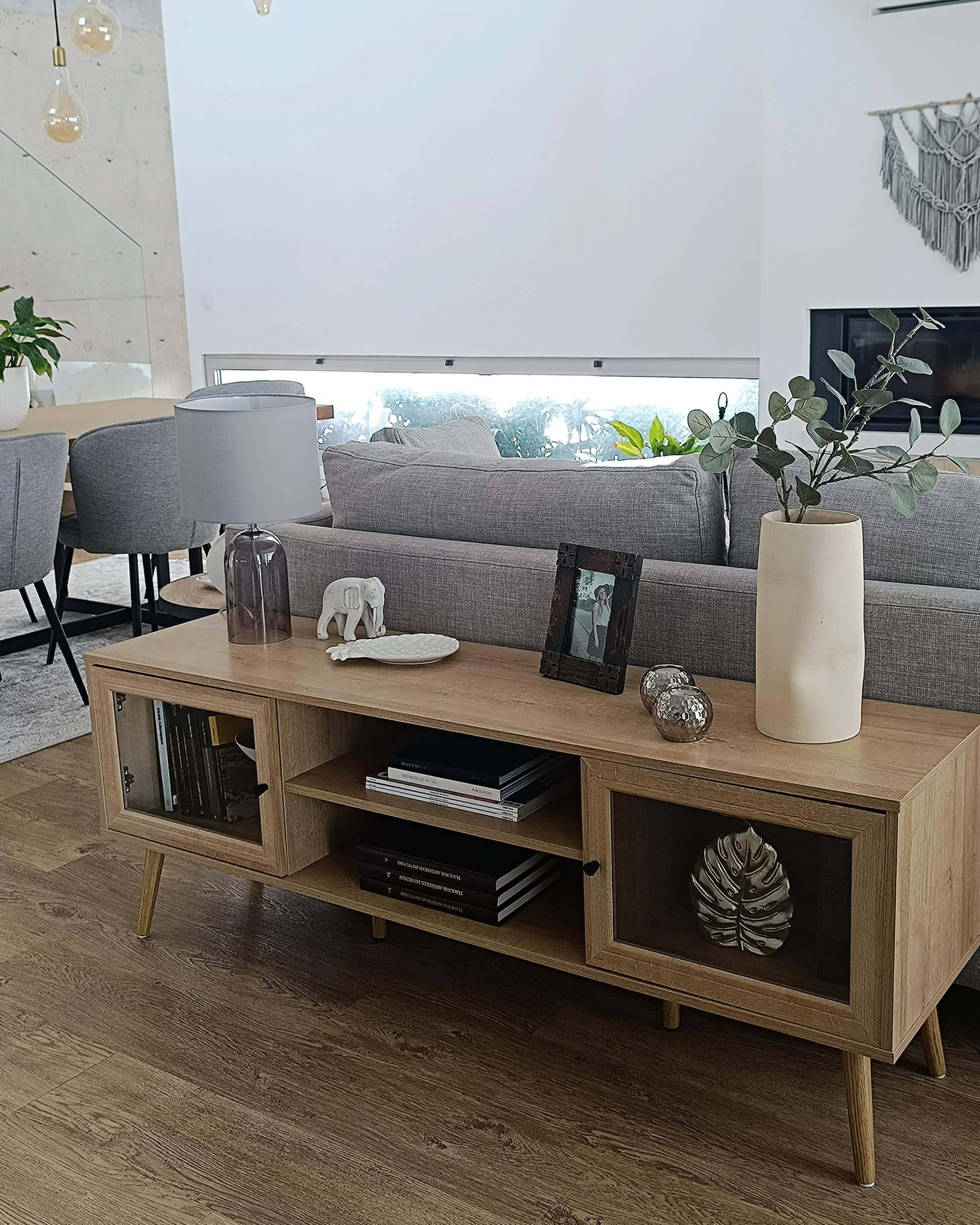 TV-meubel ALBANY Lichtbruin