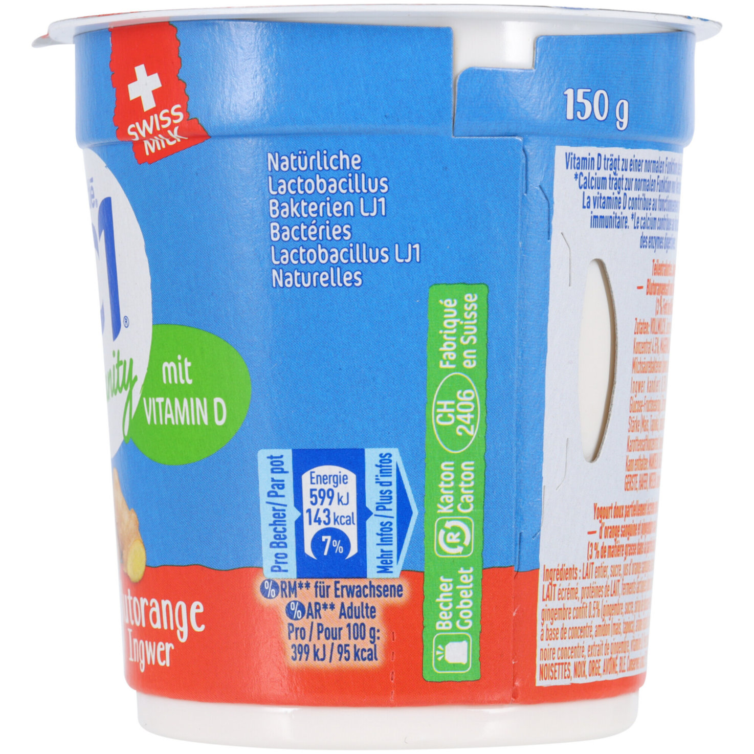 LC1 Joghurt Blutorange & Ingwer 2x150g -