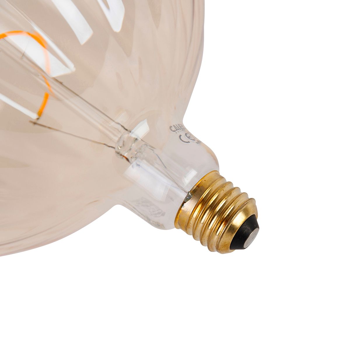 E27 dimbare LED lamp G200 amber 4W 240 lm 2000K