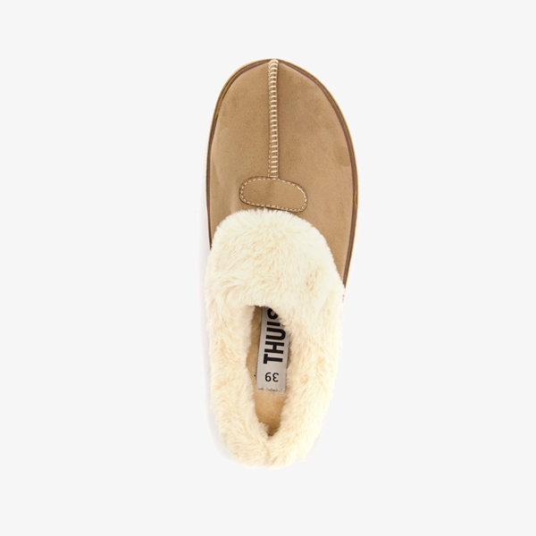 Thu!s dames pantoffels beige