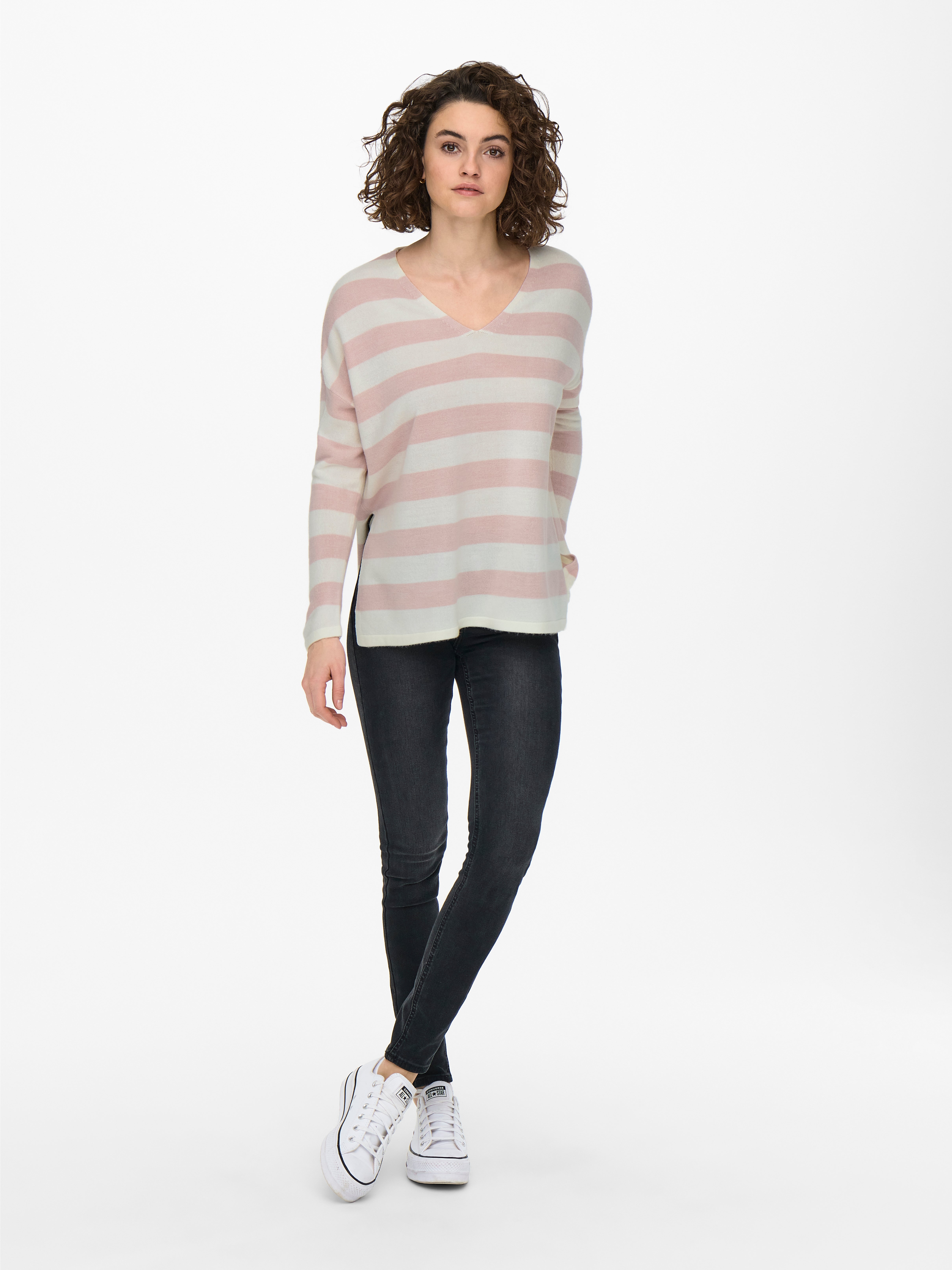 ONLAMALIA Strickpullover Cloud Dancer