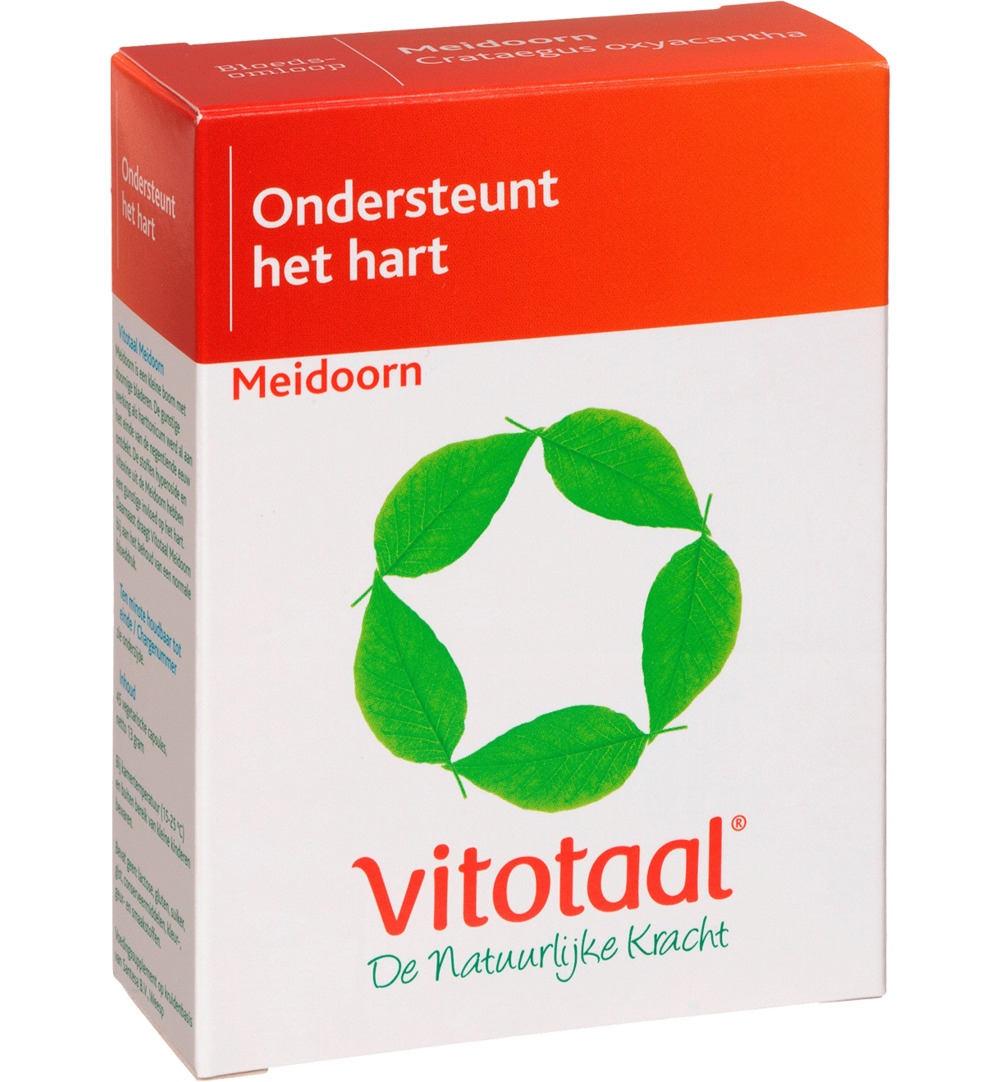 Vitotaal Meidoorn (45 capsules)