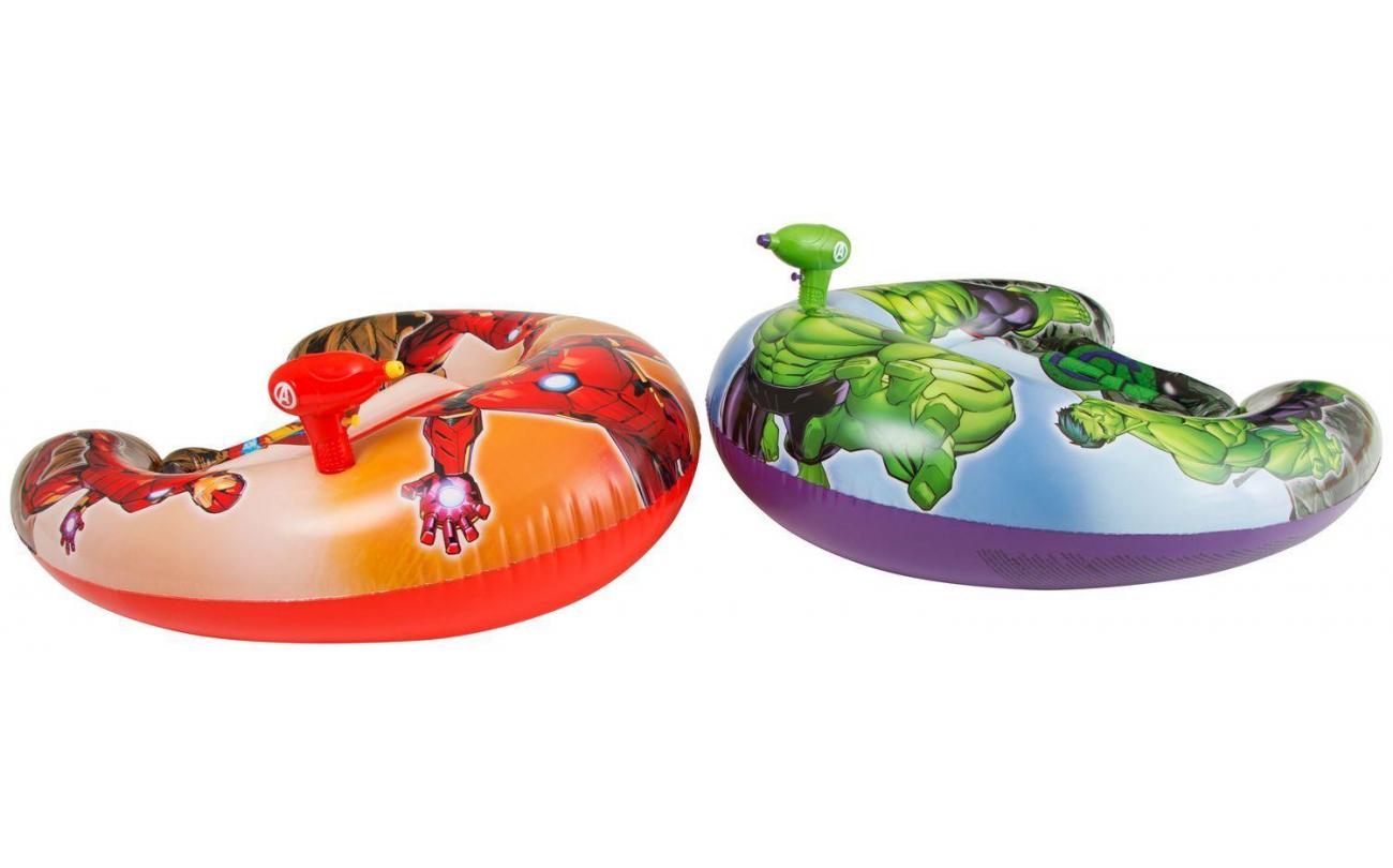 Avengers Battle Boats opblaasbare bootjes met waterpistool