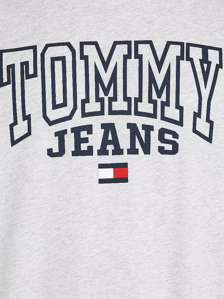 TOMMY JEANS T-Shirt Regular Fit  hellgrau