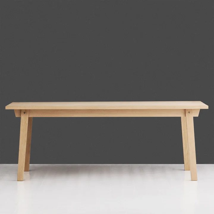 Normann Copenhagen - Slice Table Wood 90 x 250 cm, eiche