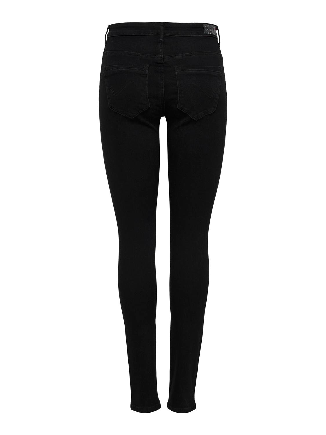 ONLY High-waist-Jeans »ONLPAOLA – Extra-eng geschnittene High-Waist-Jeans«, skinny fit, modisch, Denim, Baumwollmischung