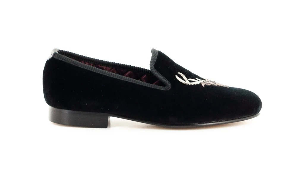 CROCKETT AND JONES - SLP STAGS BLACK
