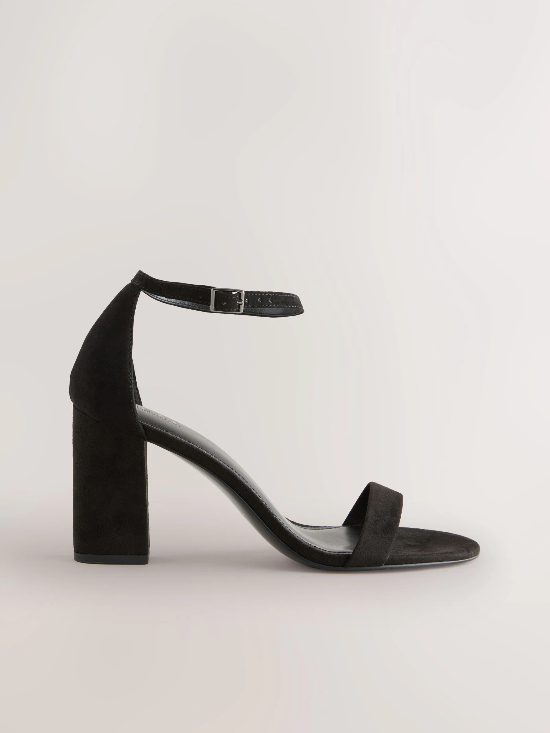 Zwart - Sandalen met blokhak