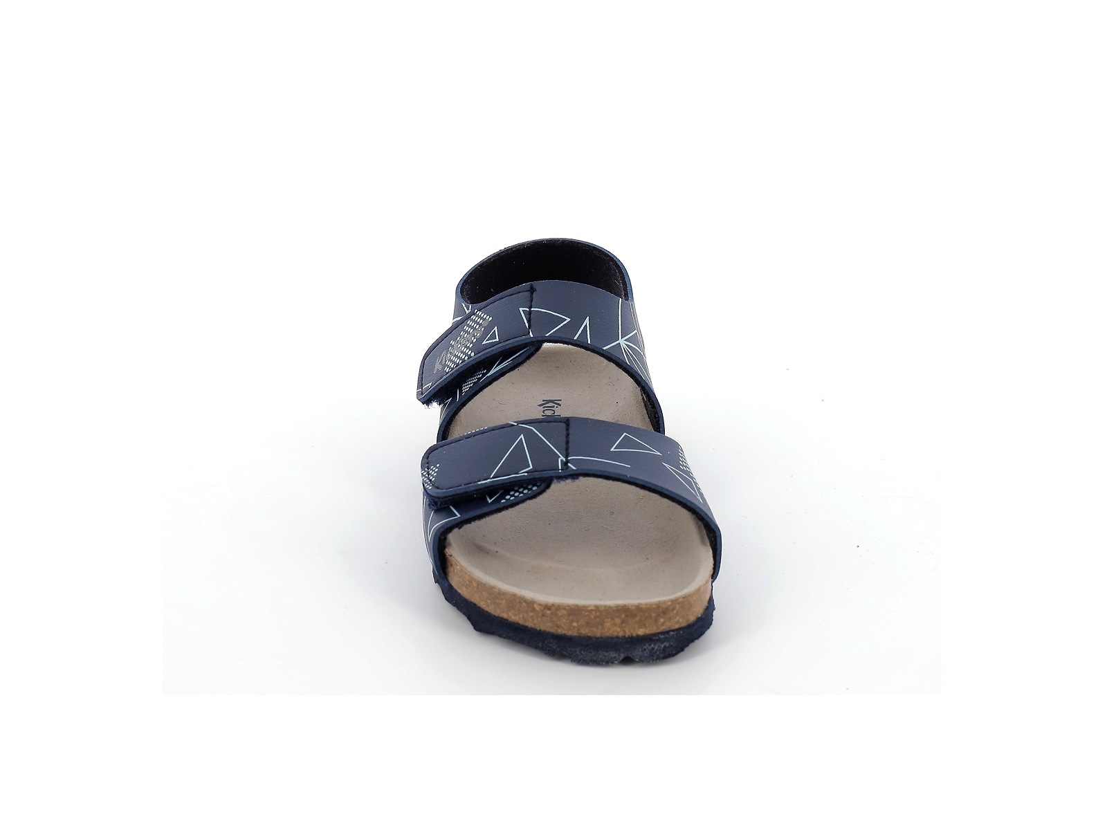 Kickers-785457 Cuir Multi Bleu