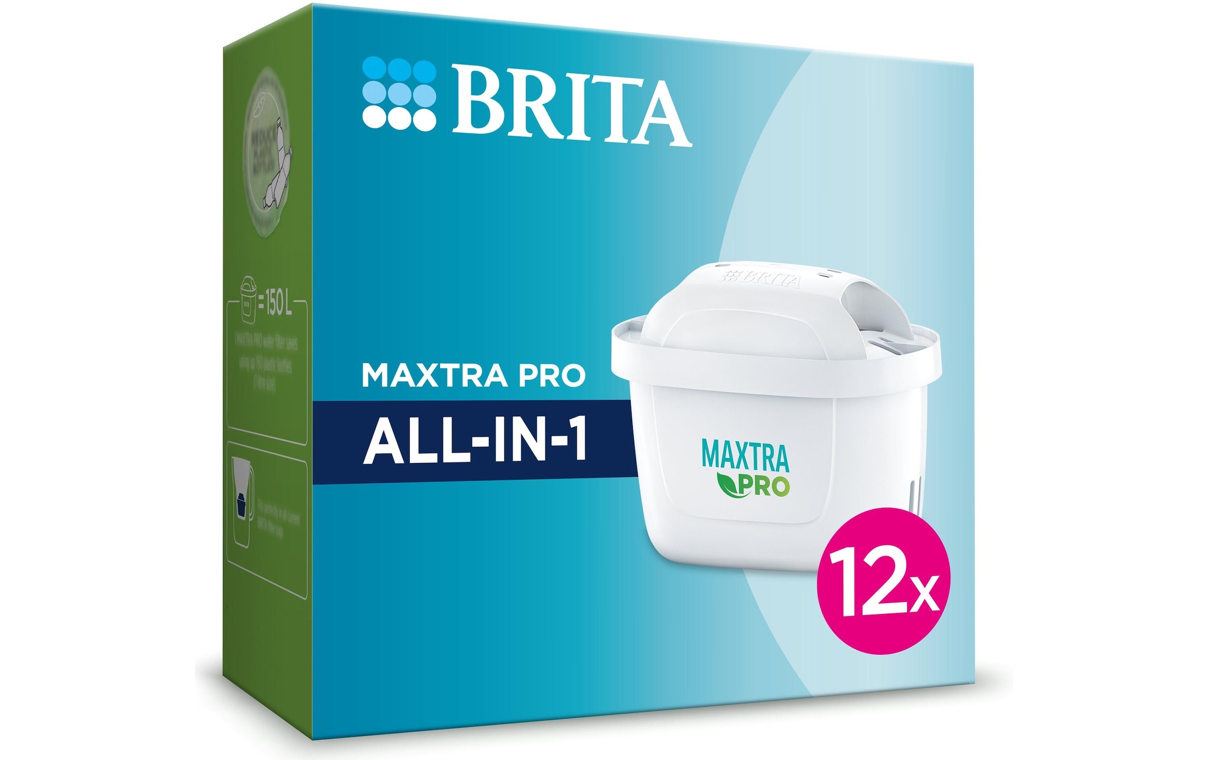 BRITA Wasserfilter »Maxtra Pro All-In-1 12er Pack« 12 Stk. tlg.