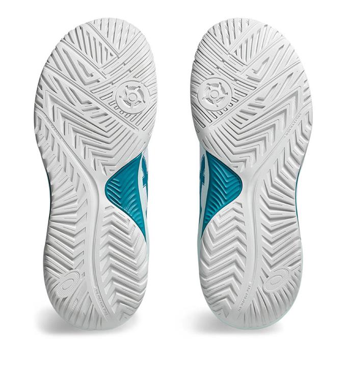 ASICS GEL-DEDICATE 8 GS 1044A077 WHITE-TEAL-BLUE