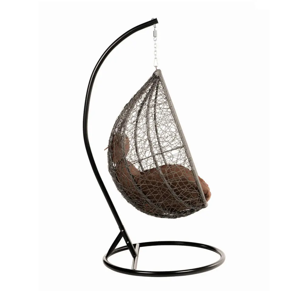 HOME DELUXE Hangstoel CIELO Bruin
