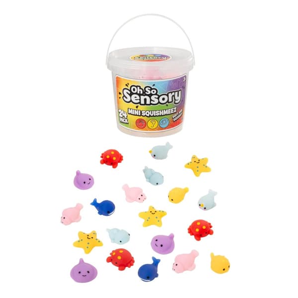 Mini Squishmeez 24Stk I Bøtt