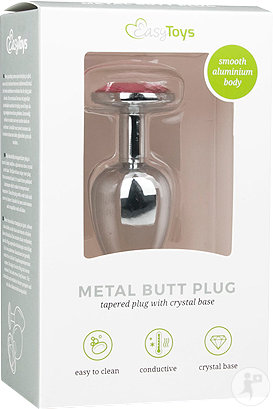 Easytoys Plug Anal Métallique 1 Pièce