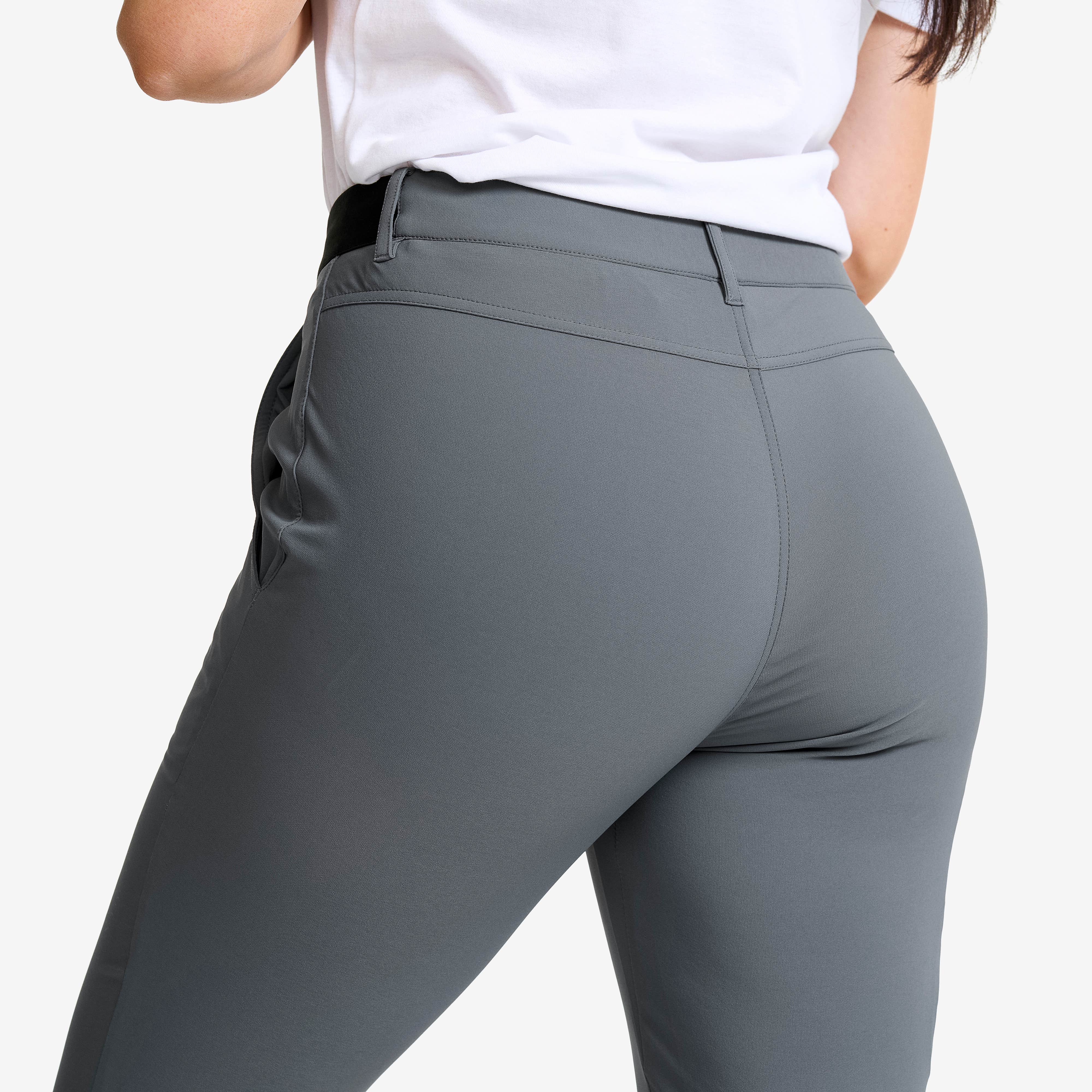 Variety High-waist Cropped Pants Dame Turbulence Blue