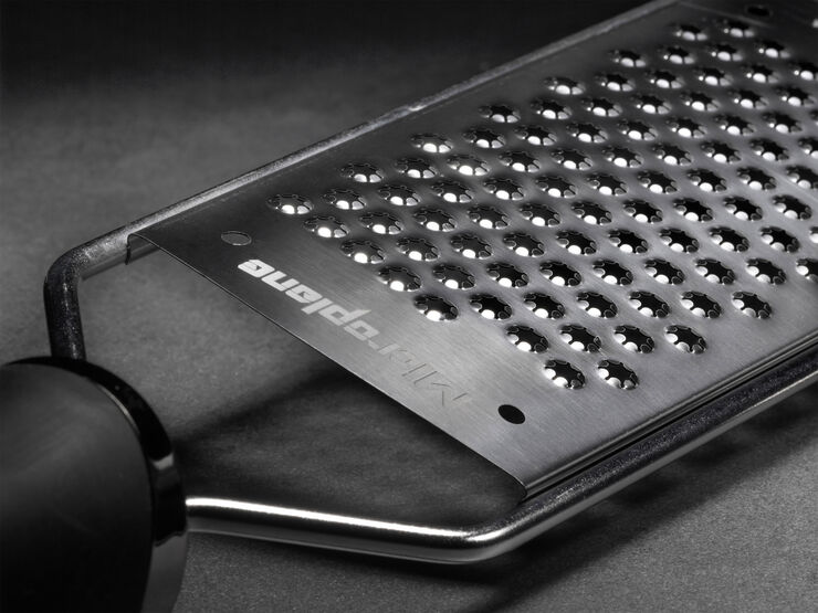 Microplane Gourmet rivejern stjerneblad Sort & sølv