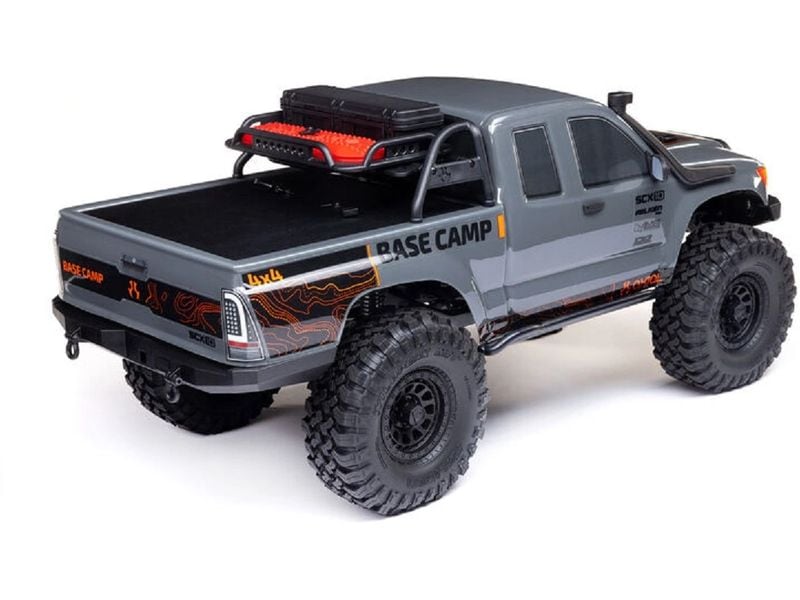 Axial Scale Crawler SCX10 III Base Camp ARTR, Grau Rockcrawler Basis Ausführung mit Spektrum