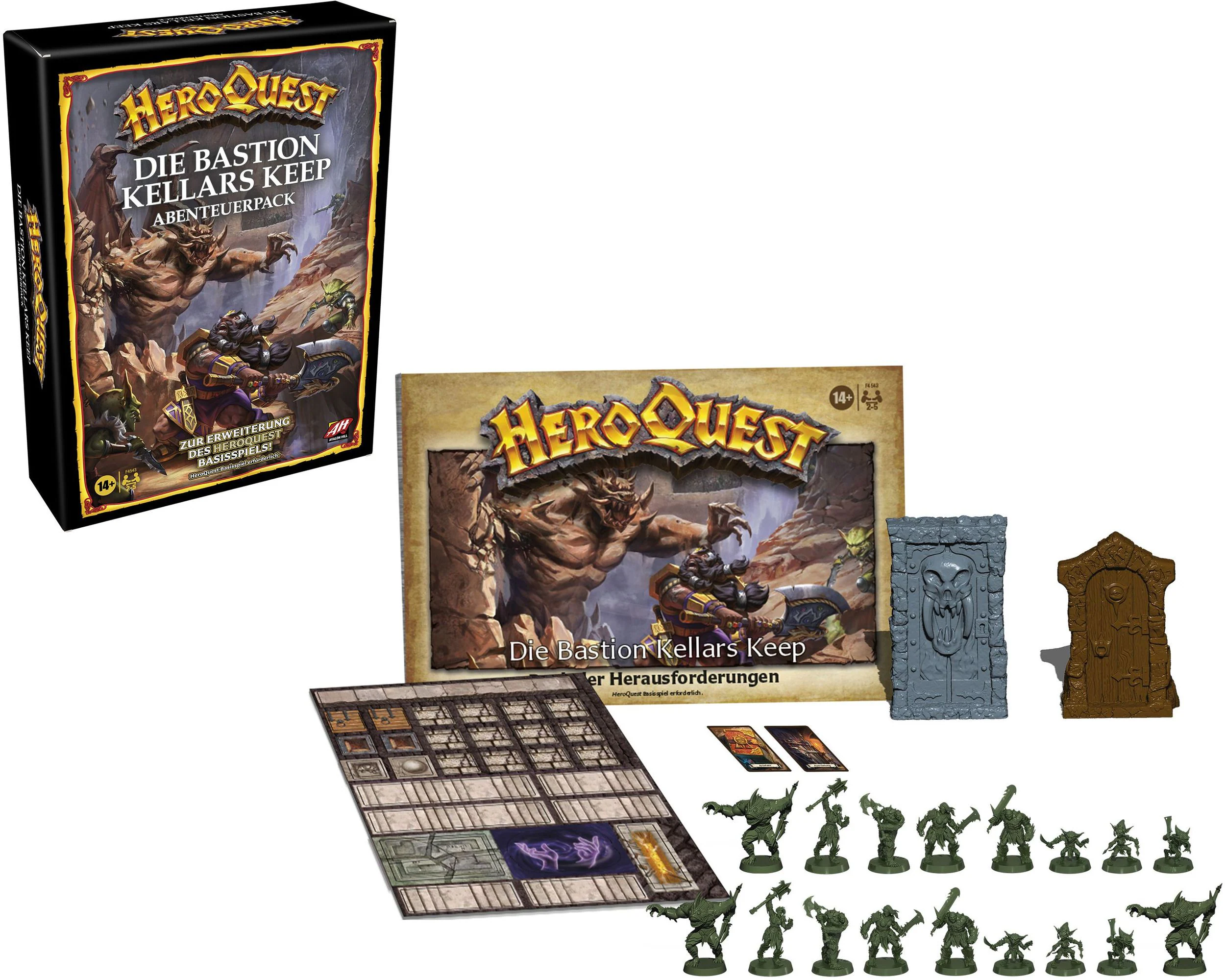 Hasbro - HeroQuest - Die Bastion Kellars Keep, Erweiterung