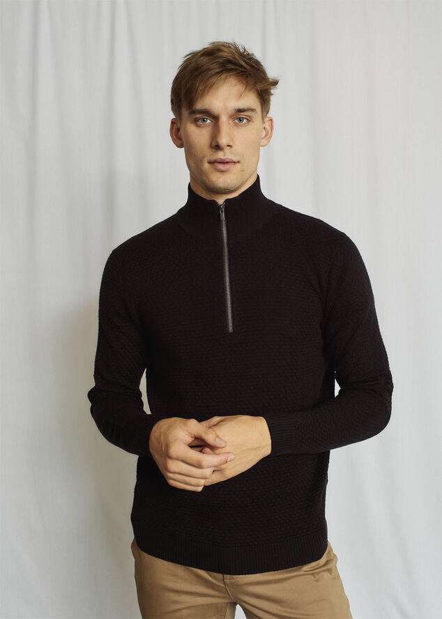 Bruun & Stengade BS Innes Regular Fit Knitwear Black