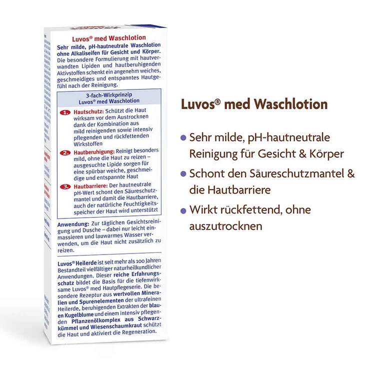 Luvos Naturkosmetik Med Wasch- und Duschlotion, 200 ml