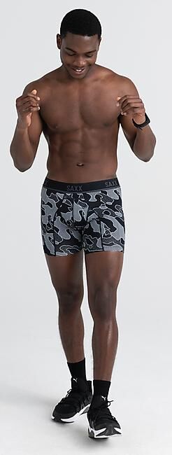 SAXX UNDERWEAR - KINETIC LIGHT COMPRESSION MESH BOXER BRIEF