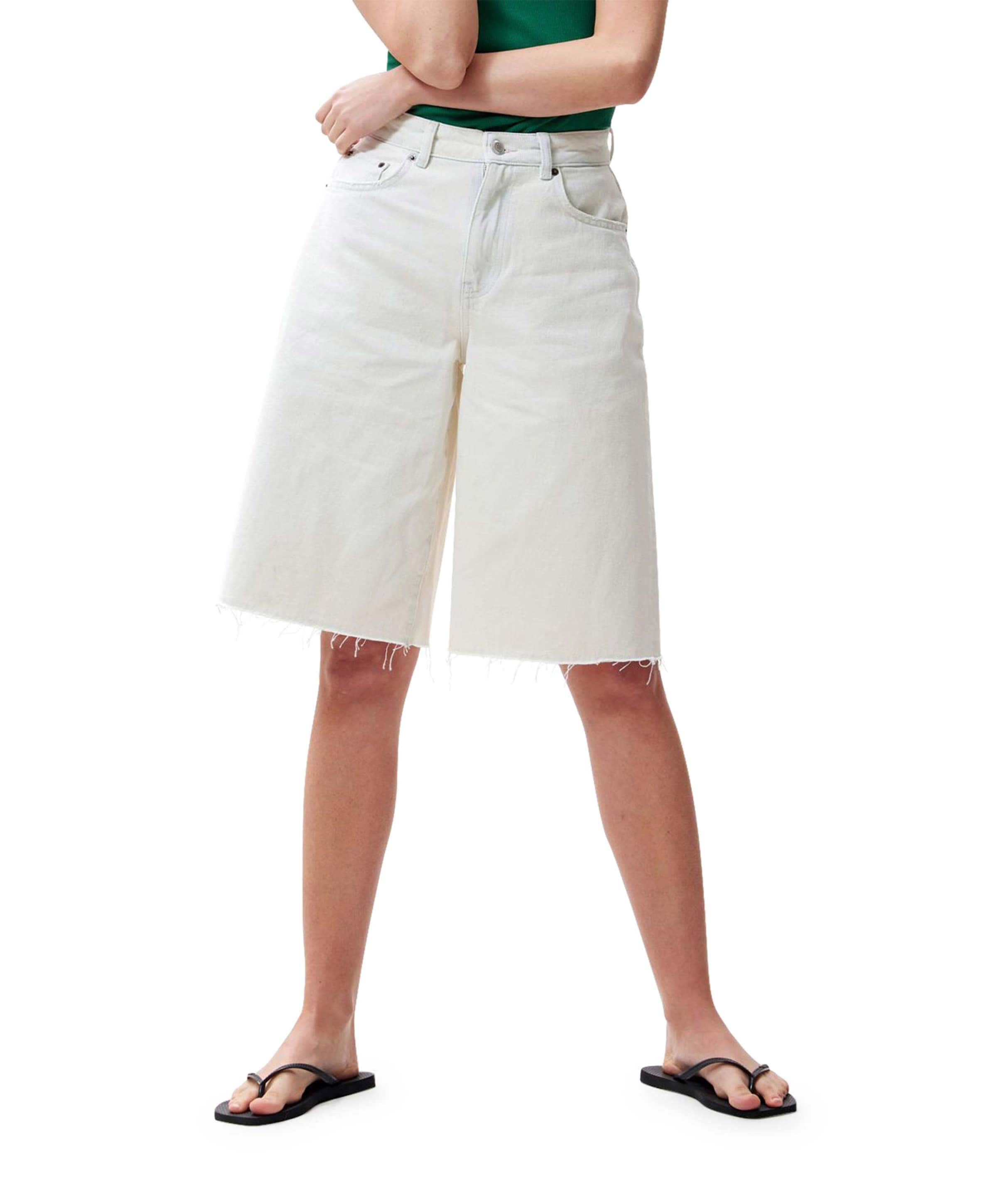 Catwalk  Junkie Loose fit bleached jorts dames bermuda ecru