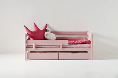 Hoppekids Sengeskuff ECO Comfort 2-pack, Pale Rose