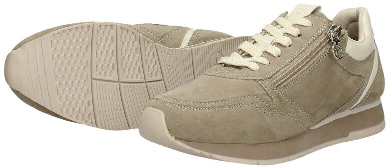 Tamaris Veterschoenen Laag taupe