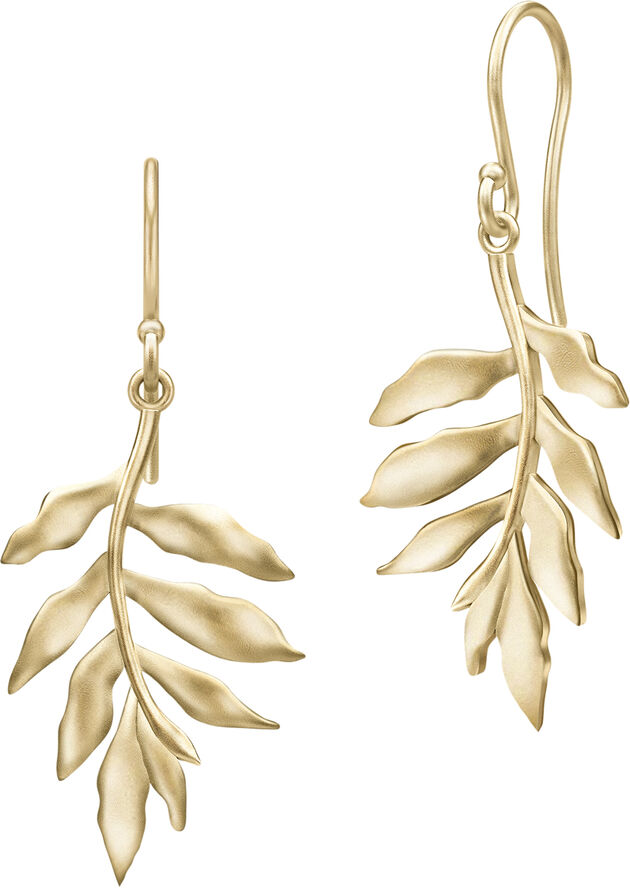 Julie Sandlau Tree of life earrings Guld